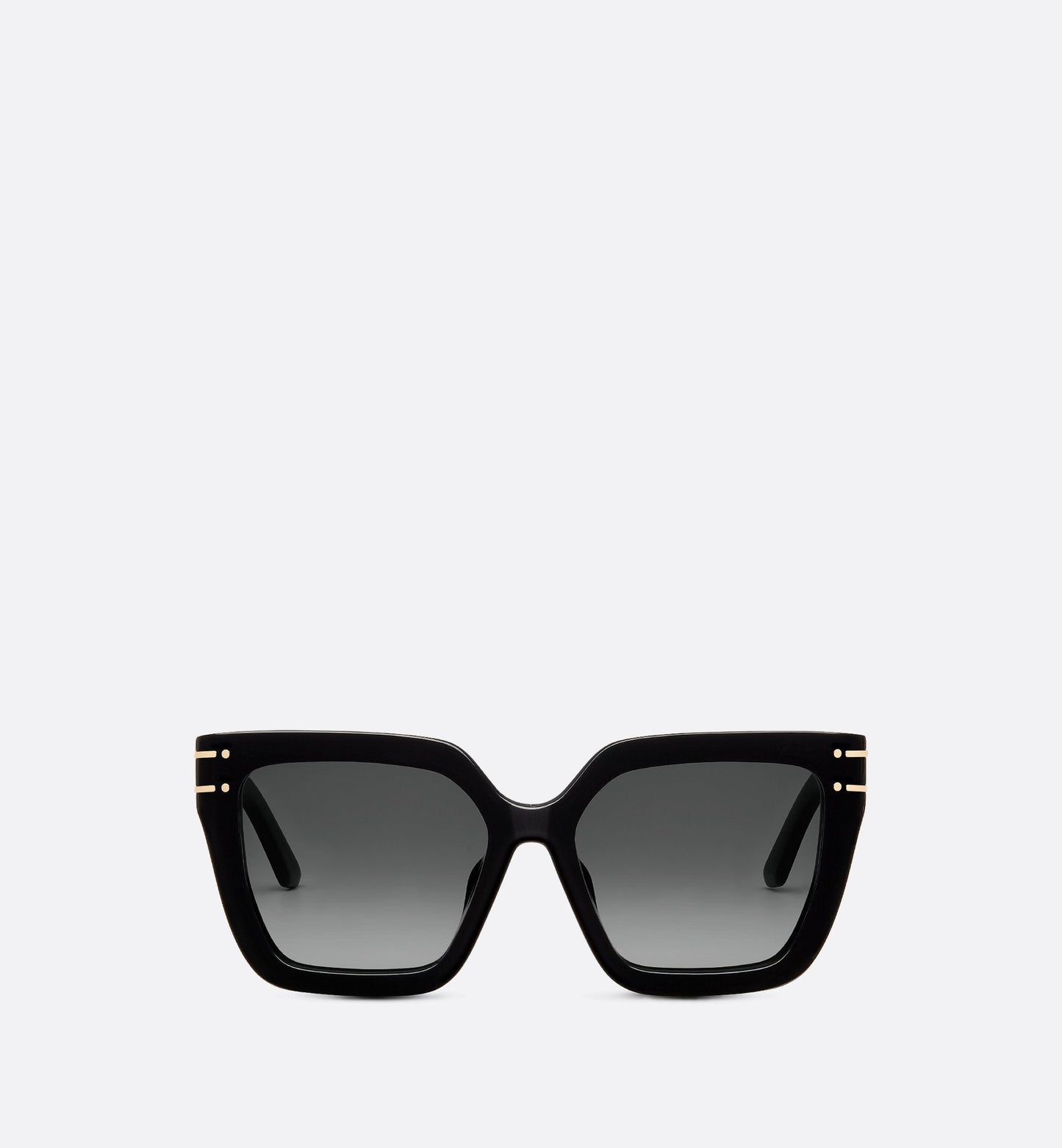 Luxury Diorsignature S10F Black Square Sunglasses