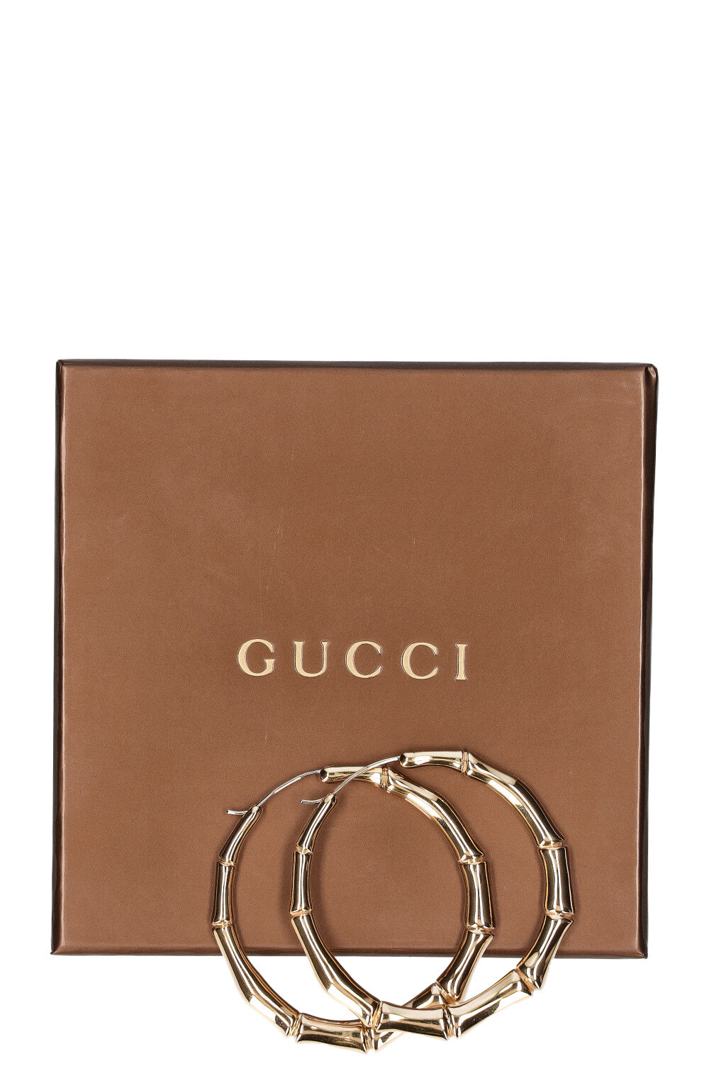 Luxury Gucci Trending 2025 Bamboo Earrings 18K Gold