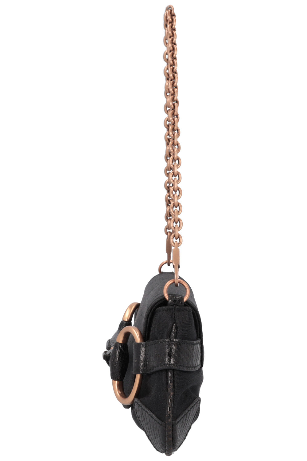 Luxury Gucci Trending 2025 Mini Horsebit Shoulder Bag Black