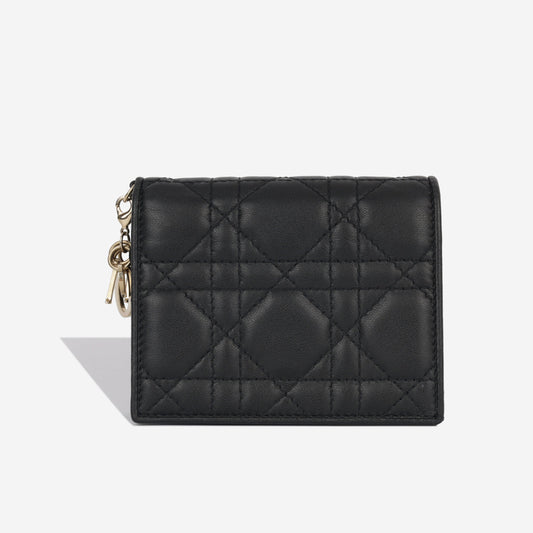 Luxury Dior Lady Luxury Dior Flap Card Holder