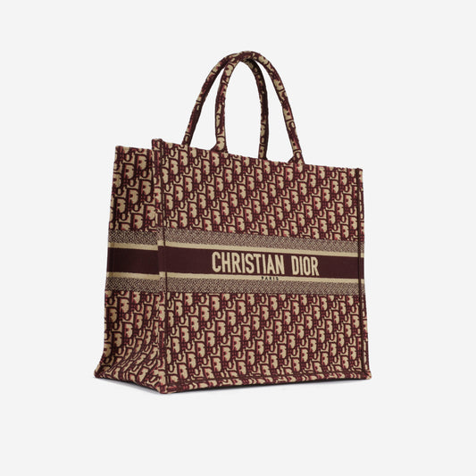 Luxury Dior Large Book Tote