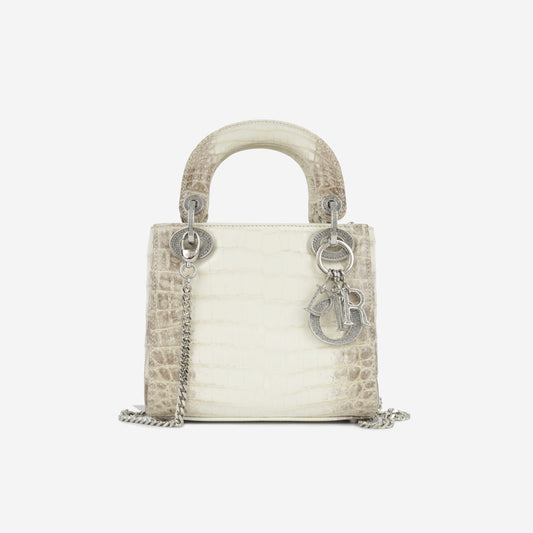 Luxury Dior Mini Lady Luxury Dior - Himalaya Crocodile Niloticus