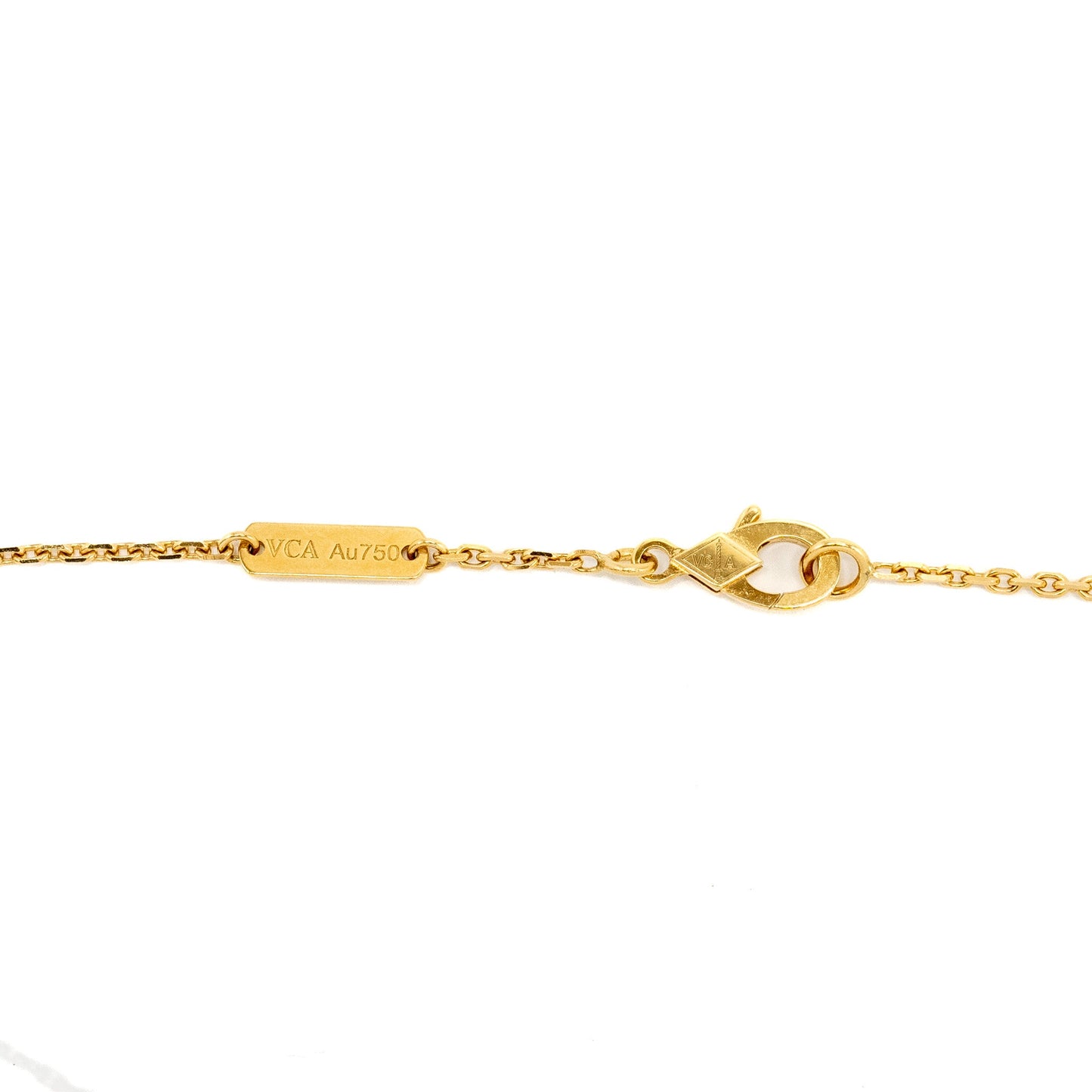 Van Cleef & Arpels Vintage Alhambra Pendant Malachite, Yellow Gold