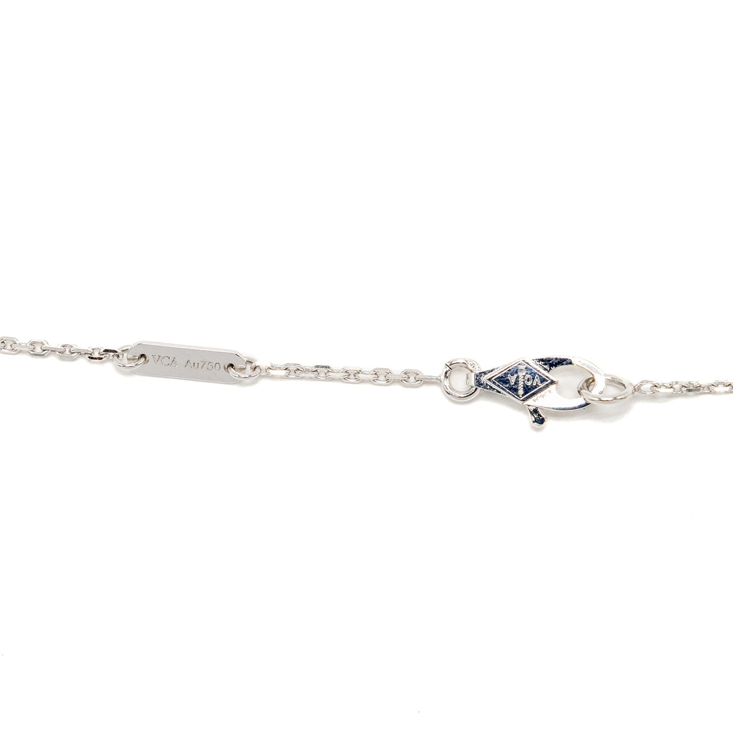 Van Cleef & Arpels Mini Model Frivole Pendant White Gold, Diamond