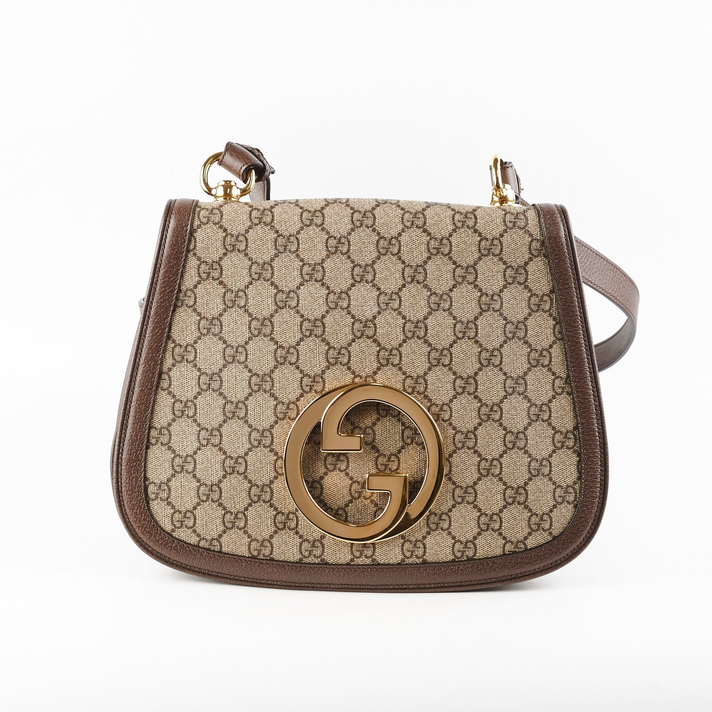 Luxury Gucci Trending 2025 Blondie Monogram GG Logo Crossbody Bag