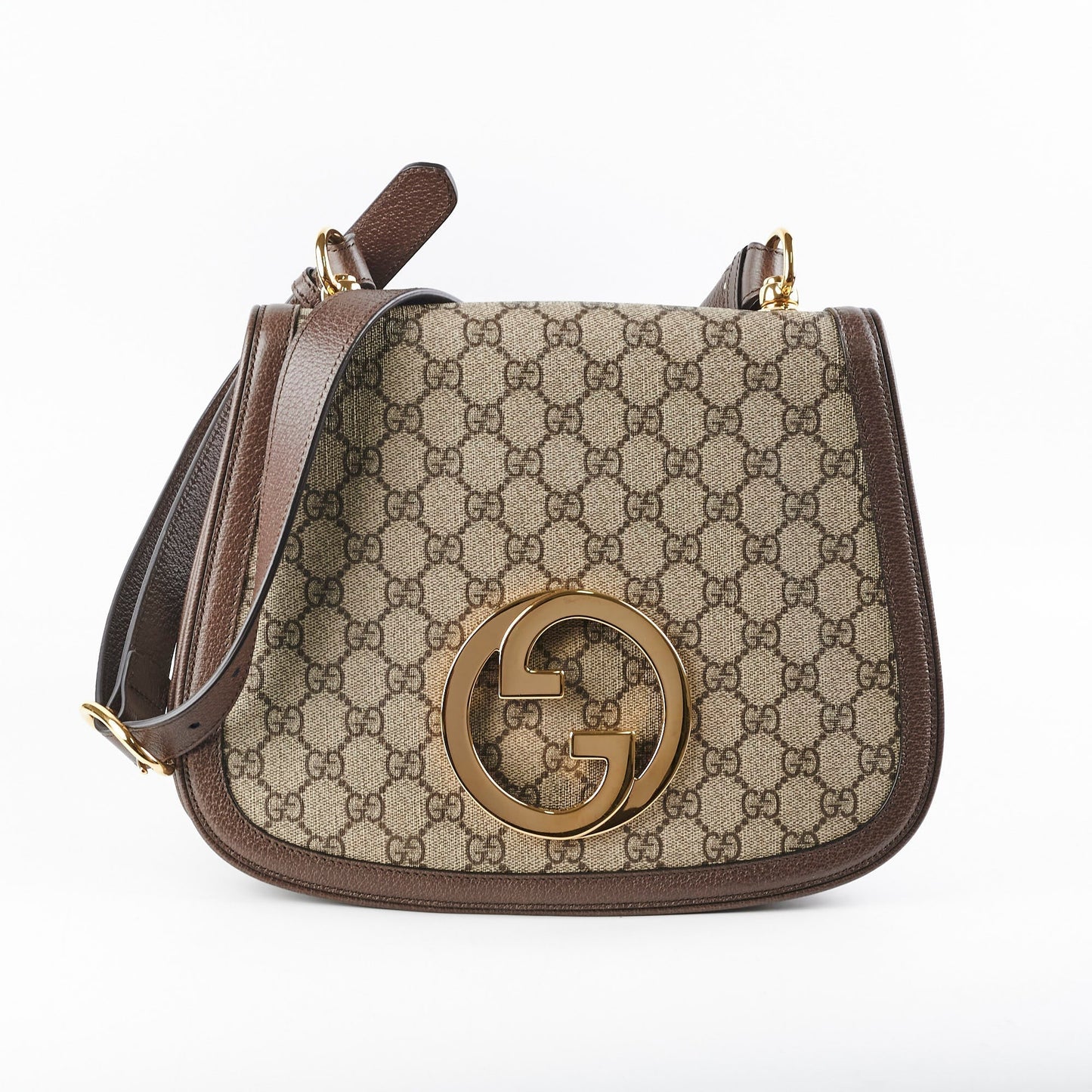 Luxury Gucci Trending 2025 Blondie Monogram GG Logo Crossbody Bag