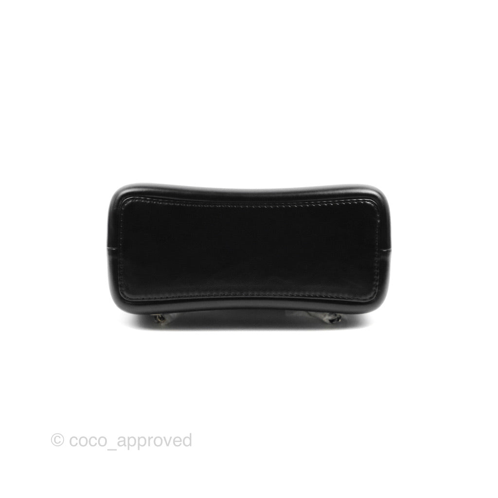 Chanel Small Gabrielle Backpack Black Aged Calfskin