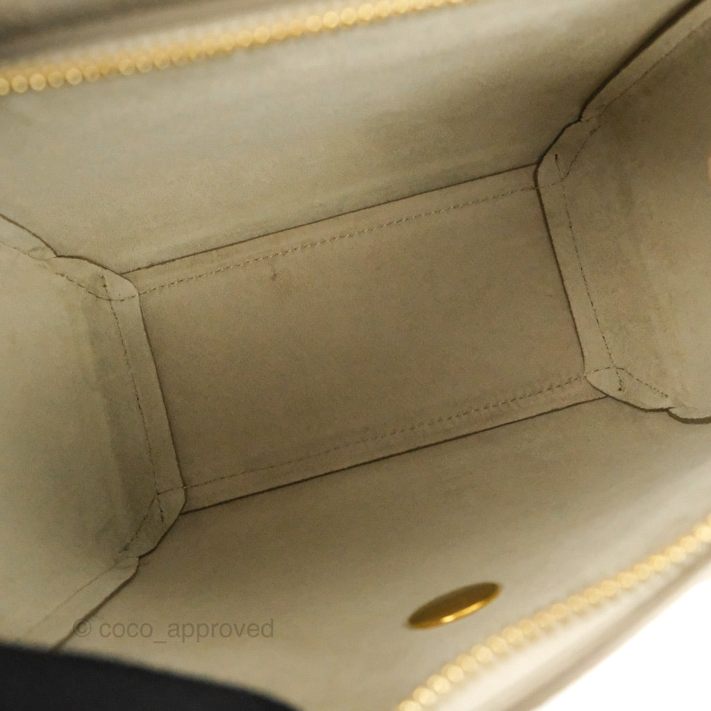 Celine Grained Calfskin Nano Belt Bag Light Taupe Gold Hardware