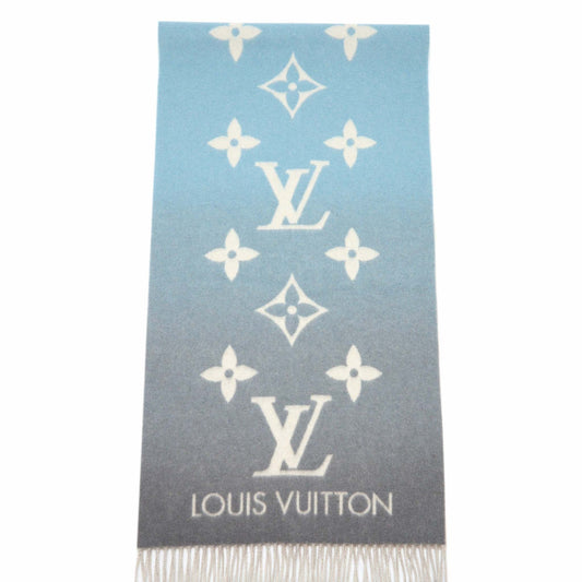 Louis Vuitton Reykjavik Gradient Scarf 190 x 45cm Cashmere Blue Rose