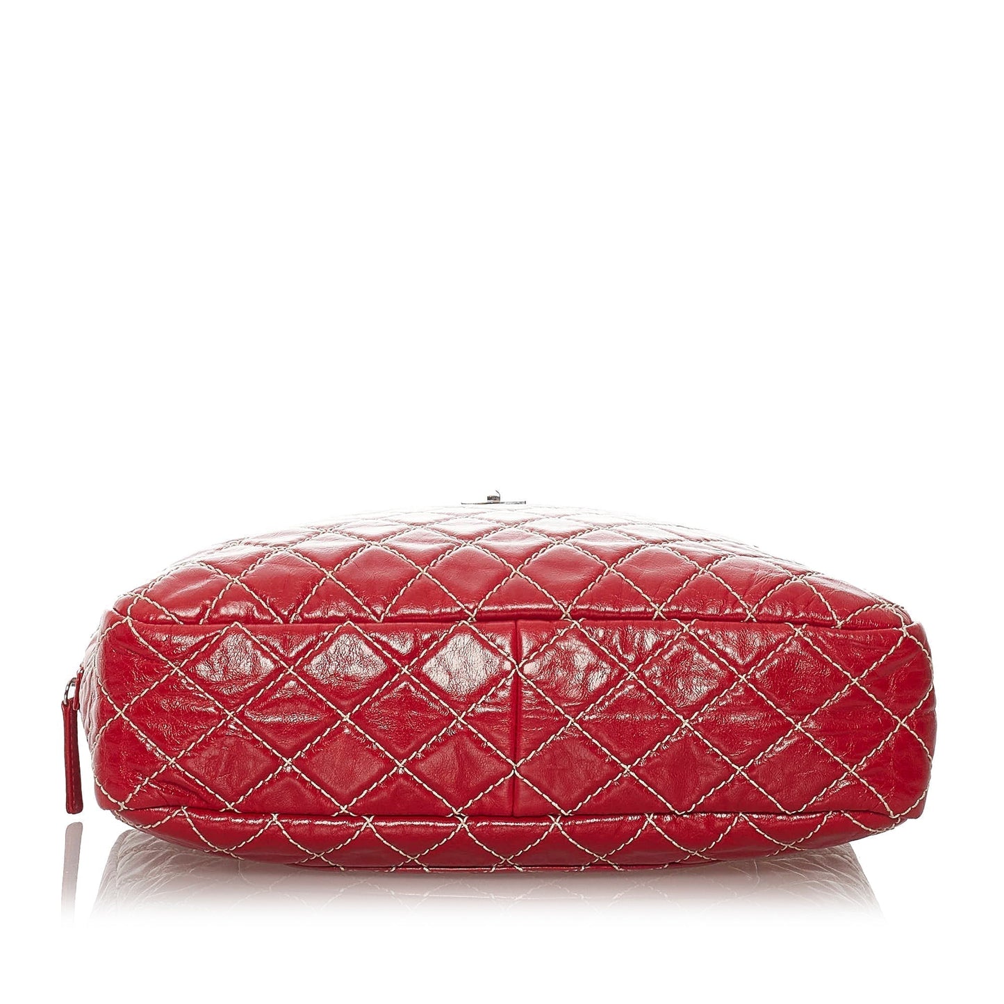 Luxury Chanel Reissue Shoulder Bag Red Quilted Lambskin