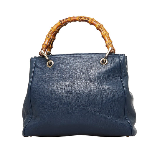 Luxury Gucci Bamboo Shopper Handbag