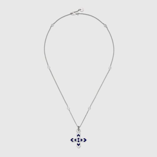 Luxury Gucci GG WOMEN'S NECKLACE WITH CROSS MOTIF PENDANT