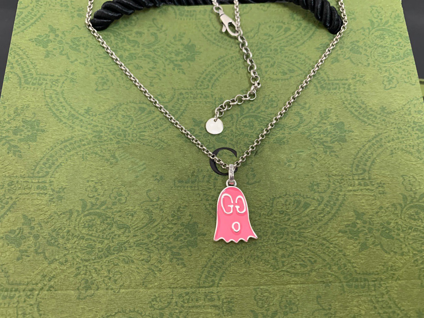 Luxury Gucci GG GHOST PINK NECKLACE
