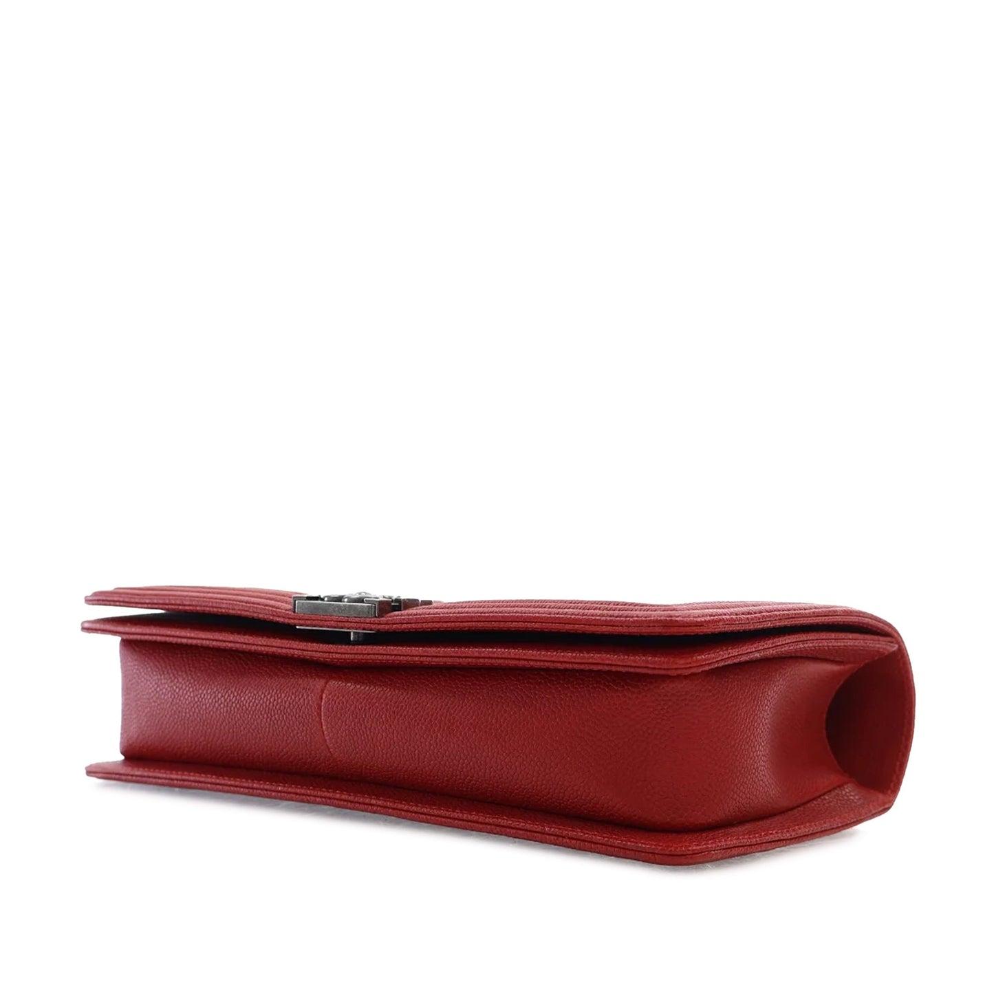 CHANEL Quilted Caviar Boy Clutch Clutch Bag