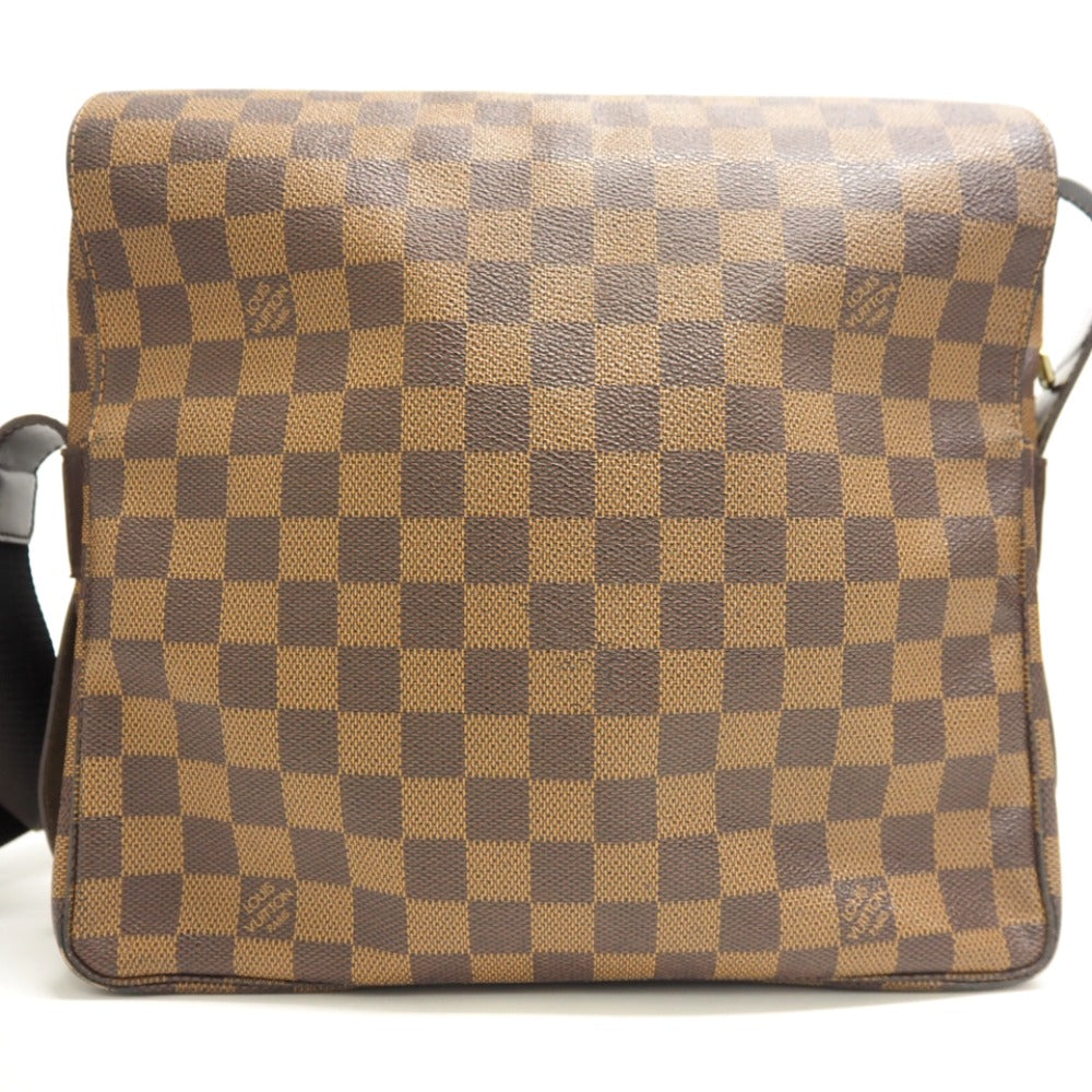 LOUIS VUITTON Messenger bag N45255 leather Brown Damier Naviglio Women