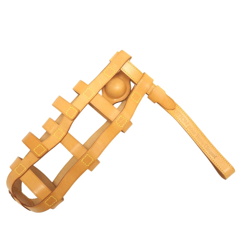 LOUIS VUITTON Other accessories PVC, Leather Brown Veuve Clicquot