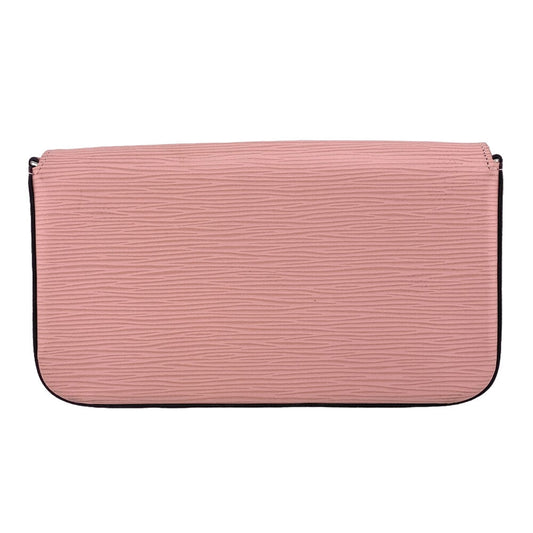 LOUIS VUITTON Long Wallet Purse M62467 leather pink Epi Pochette ferry