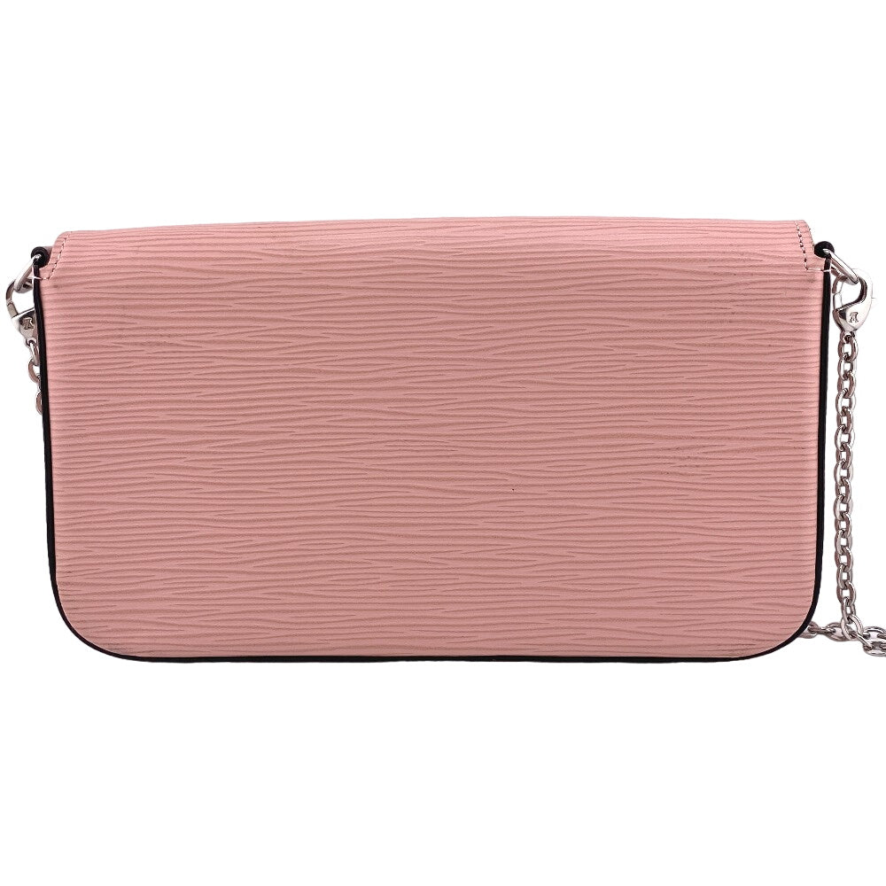 LOUIS VUITTON Long Wallet Purse M62467 leather pink Epi Pochette ferry