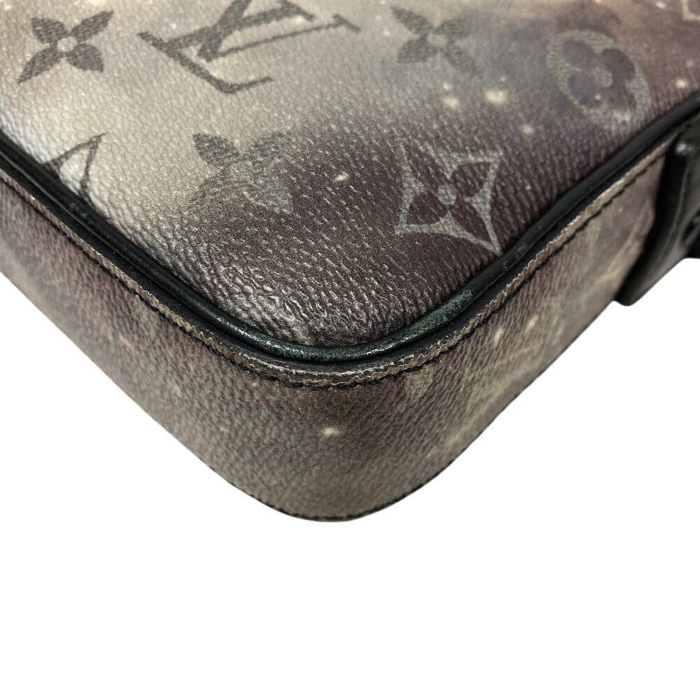 LOUIS VUITTON Messenger bag M44165 Monogram, PVC gray Monogram Galaxy Alpha messenger