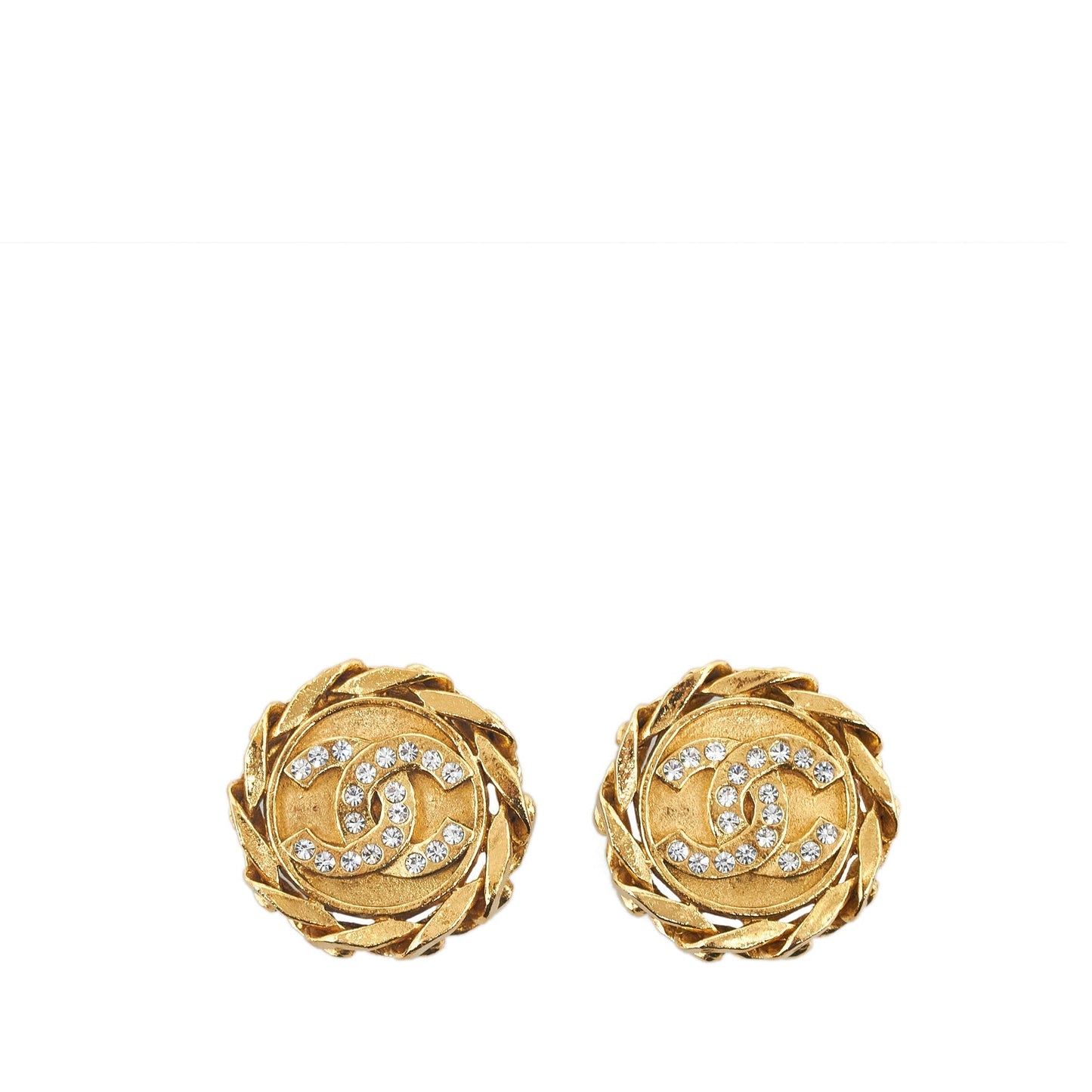 Luxury Chanel CC Clip On Earrings Costume Earrings