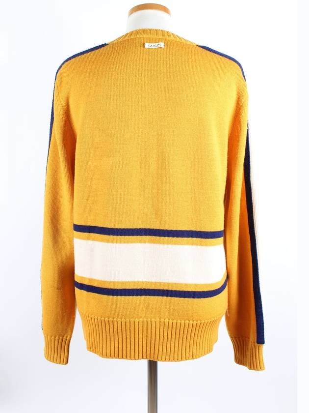 Luxury Gucci Trending 2025 Tiger embroidered wool pullover knit