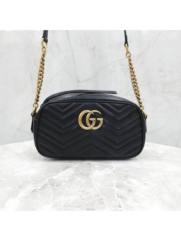 Luxury Gucci Trending 2025 Lux You GG Marmont Small Matelasse Shoulder Crossbag 447632