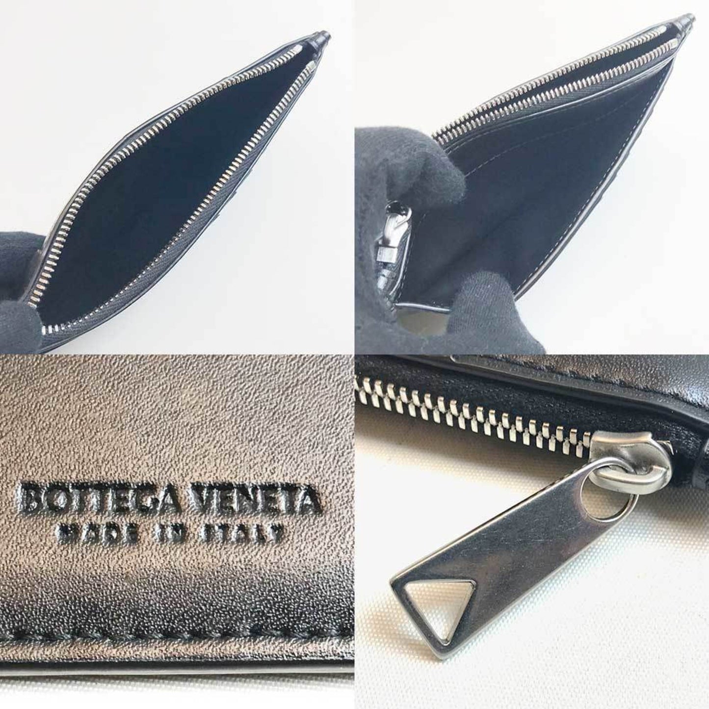 Luxury Bottega Veneta Leather Card Case ()
