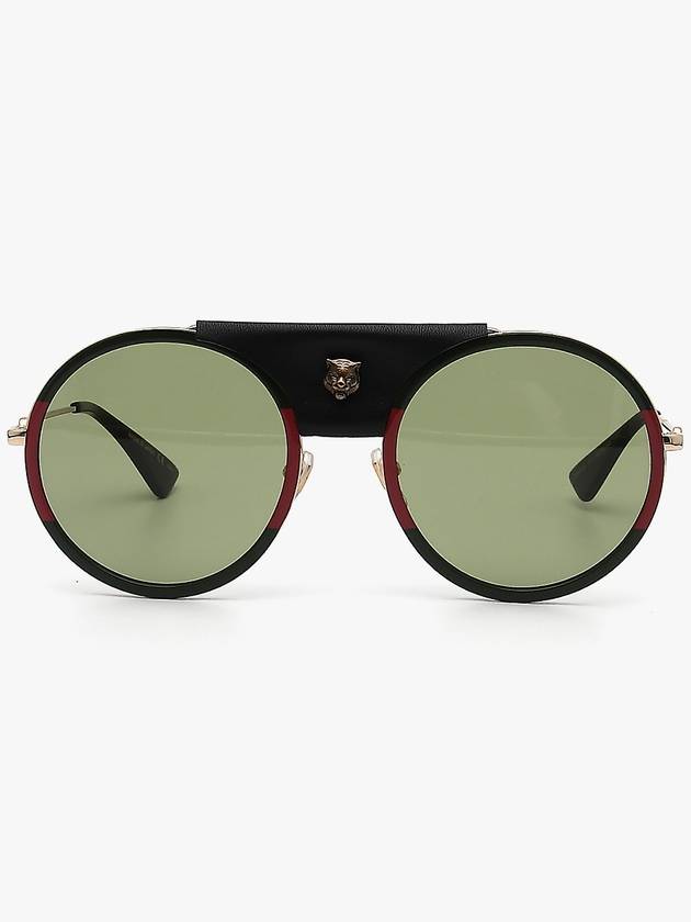 Luxury Gucci Trending 2025 Eyewear Round Frame Sunglasses Green
