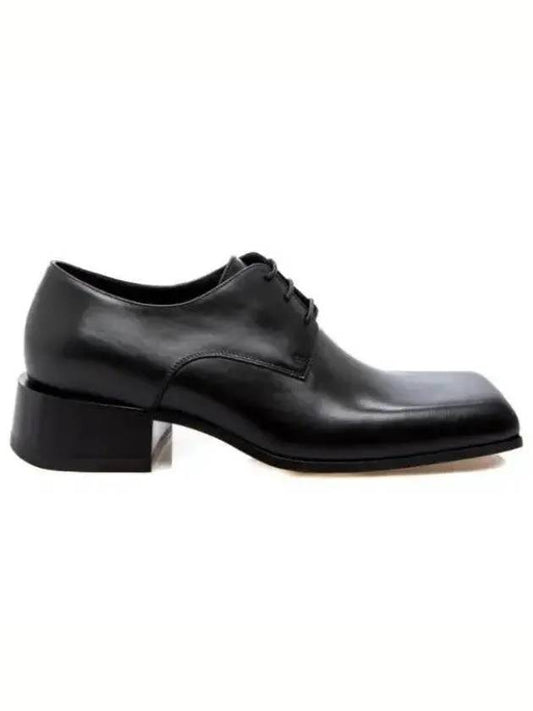 Luxury Balenciaga Work Lace-Up Derby Black