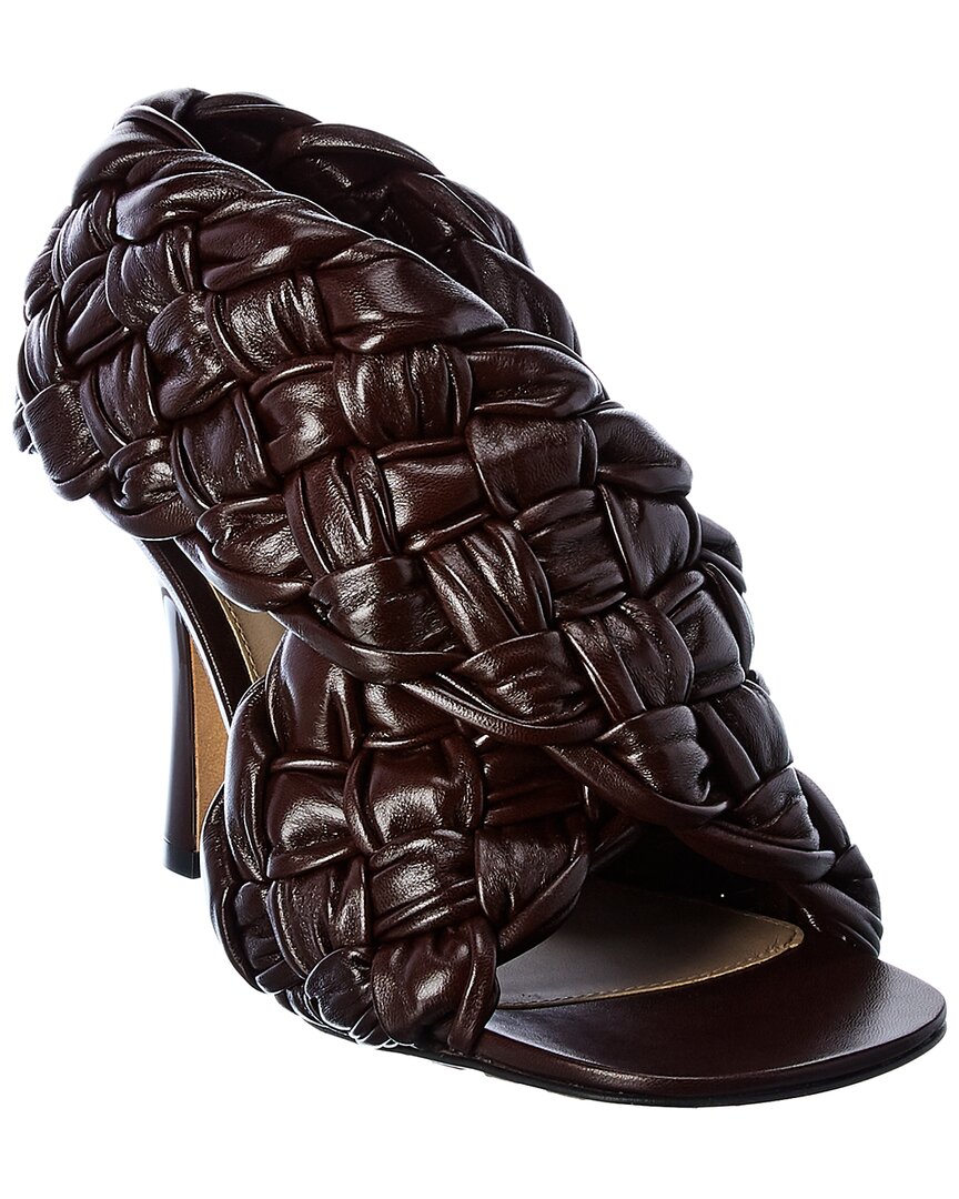 Luxury Bottega Veneta BV Board Leather Sandal
