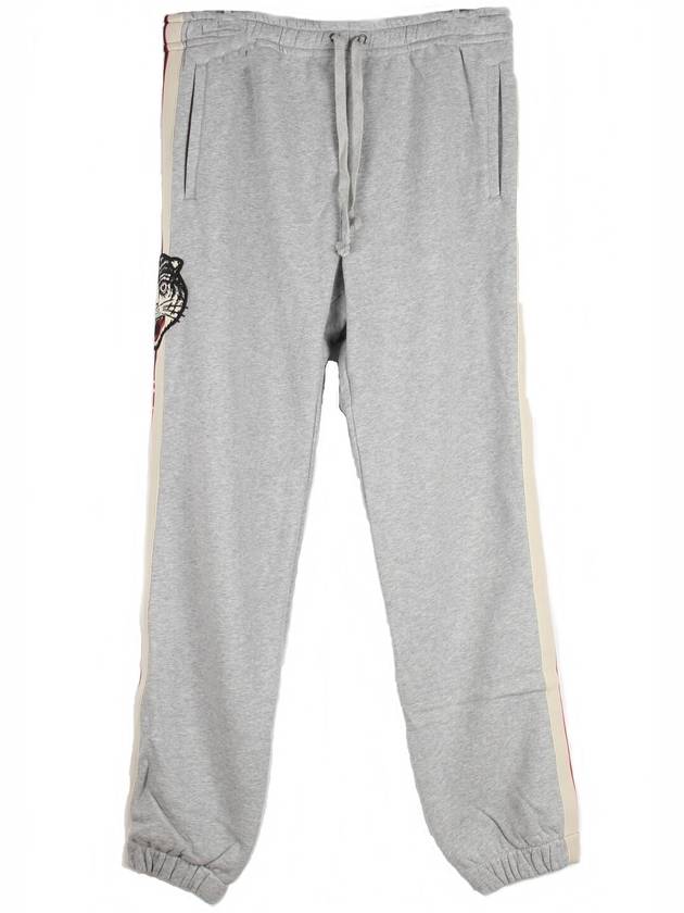 Luxury Gucci Trending 2025 Tiger logo jogger pants