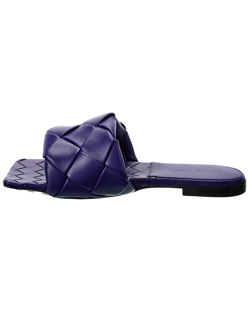 Luxury Bottega Veneta The Lido Intrecciato Leather Sandal