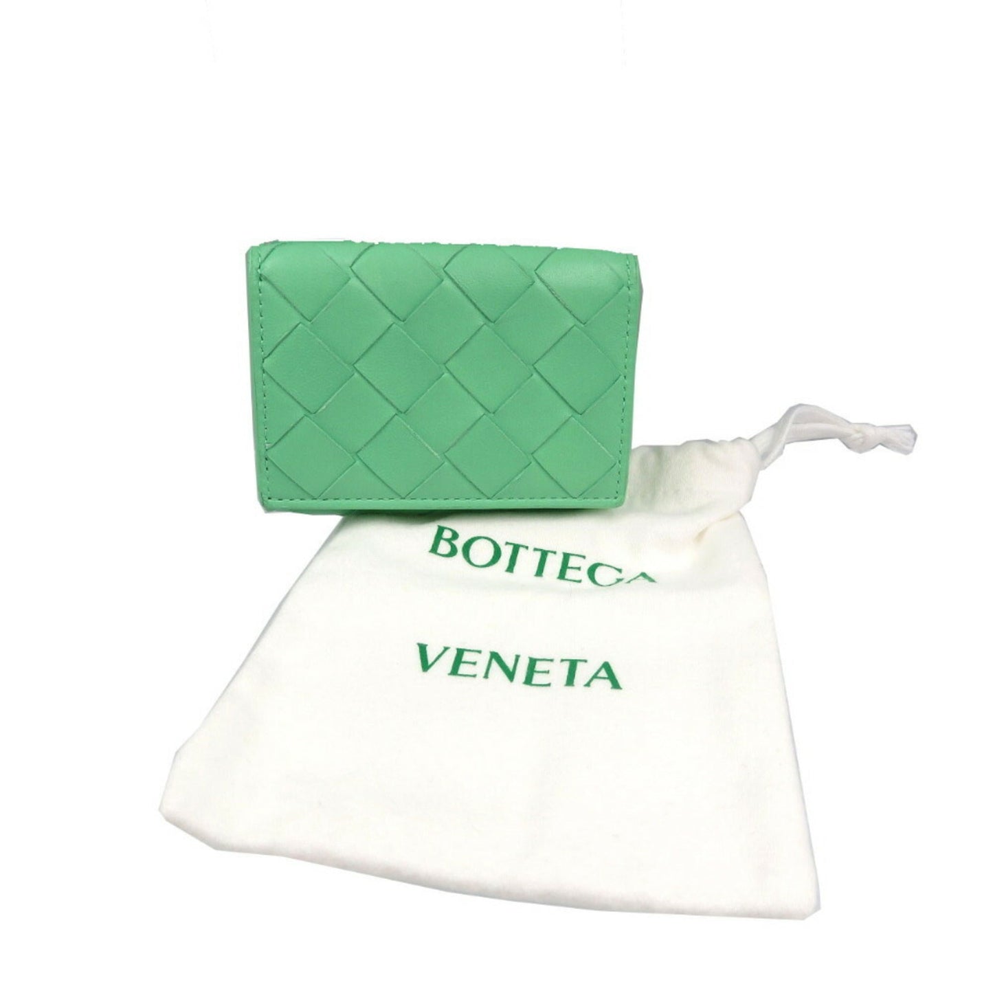 Luxury Bottega Veneta  Leather Wallet (Tri-Fold) ()