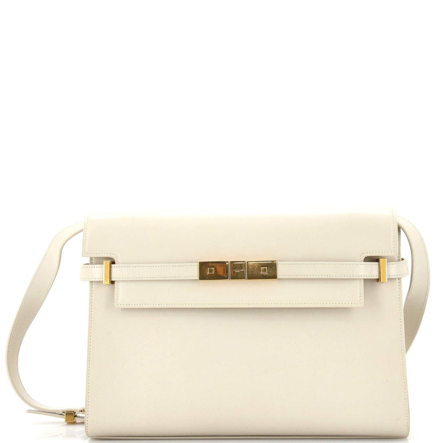 Luxury Saint Laurent Manhattan Shoulder Bag Leather Medium