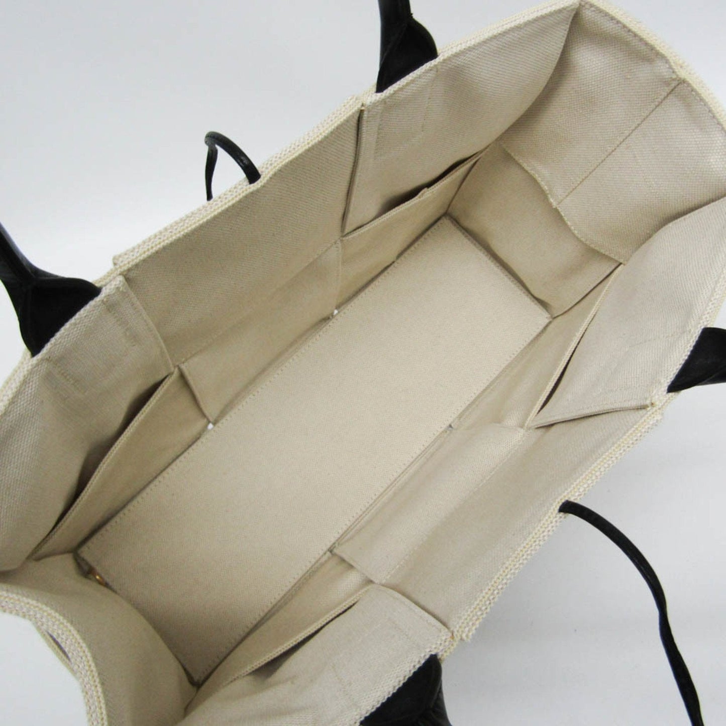 Luxury Bottega Veneta Arco  Canvas Tote Bag ()