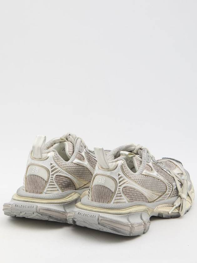 Luxury Balenciaga 3XL Mesh Panel Low Top Sneakers Grey