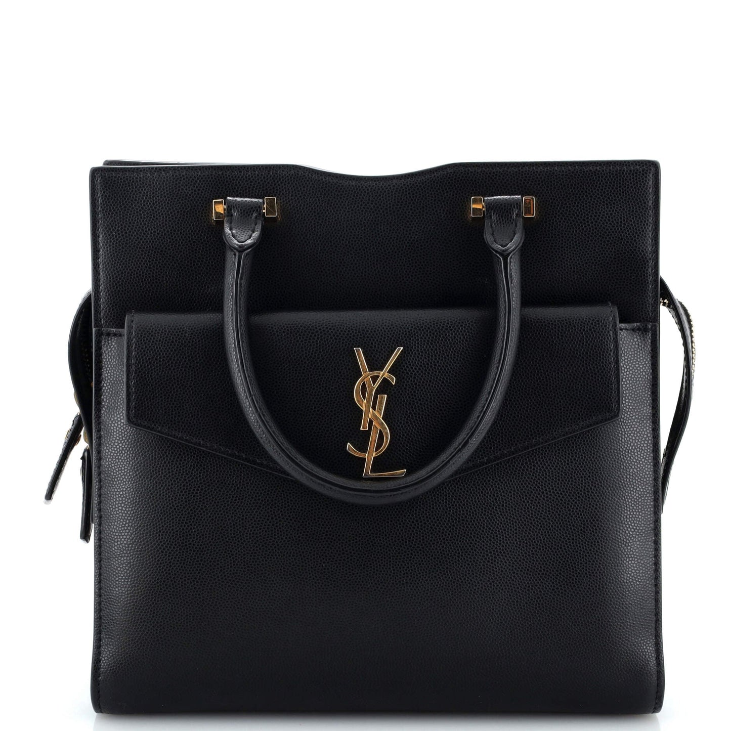 Luxury Saint Laurent Uptown Tote Leather Small