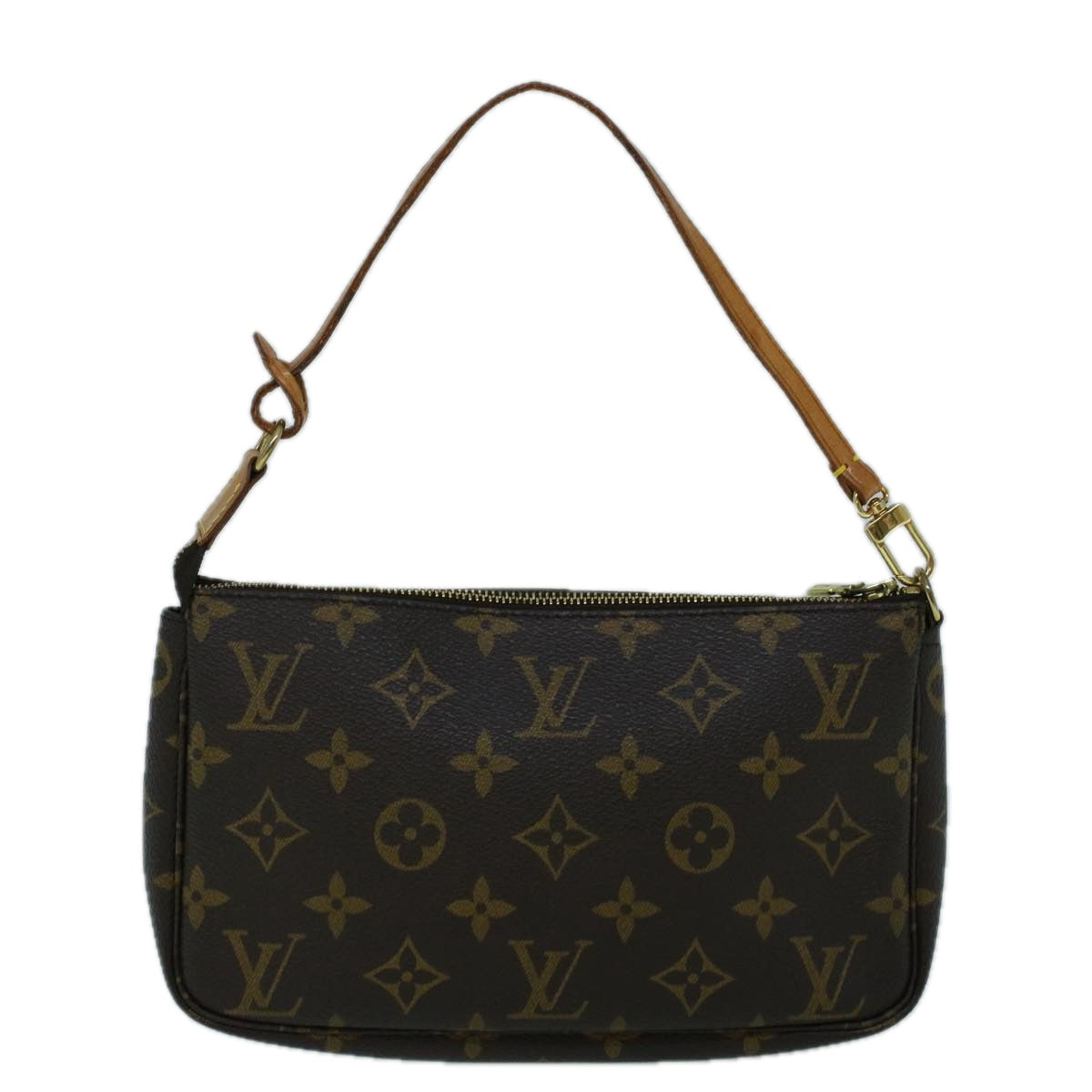 Louis Vuitton Pochette Accessoire  Canvas Clutch Bag ()