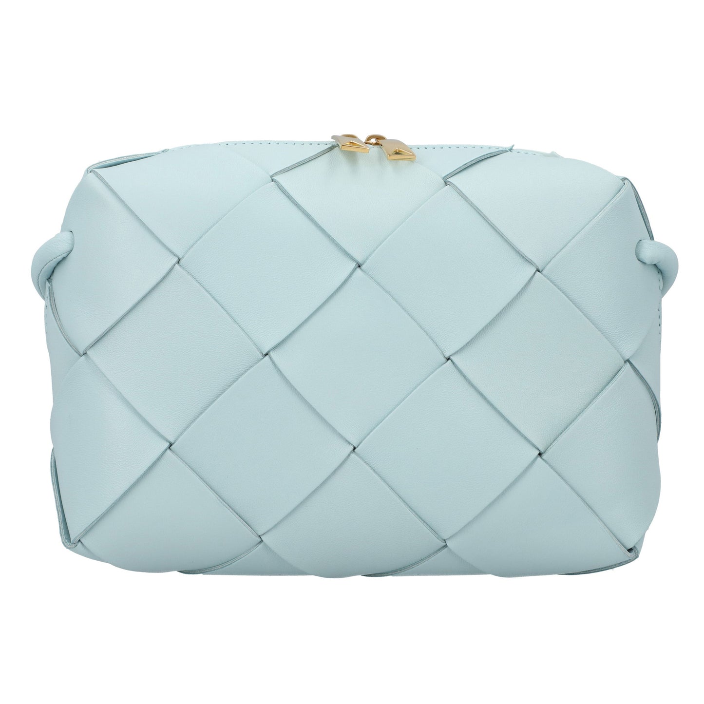 Luxury Bottega Veneta Small Cassette Camera Bag blue