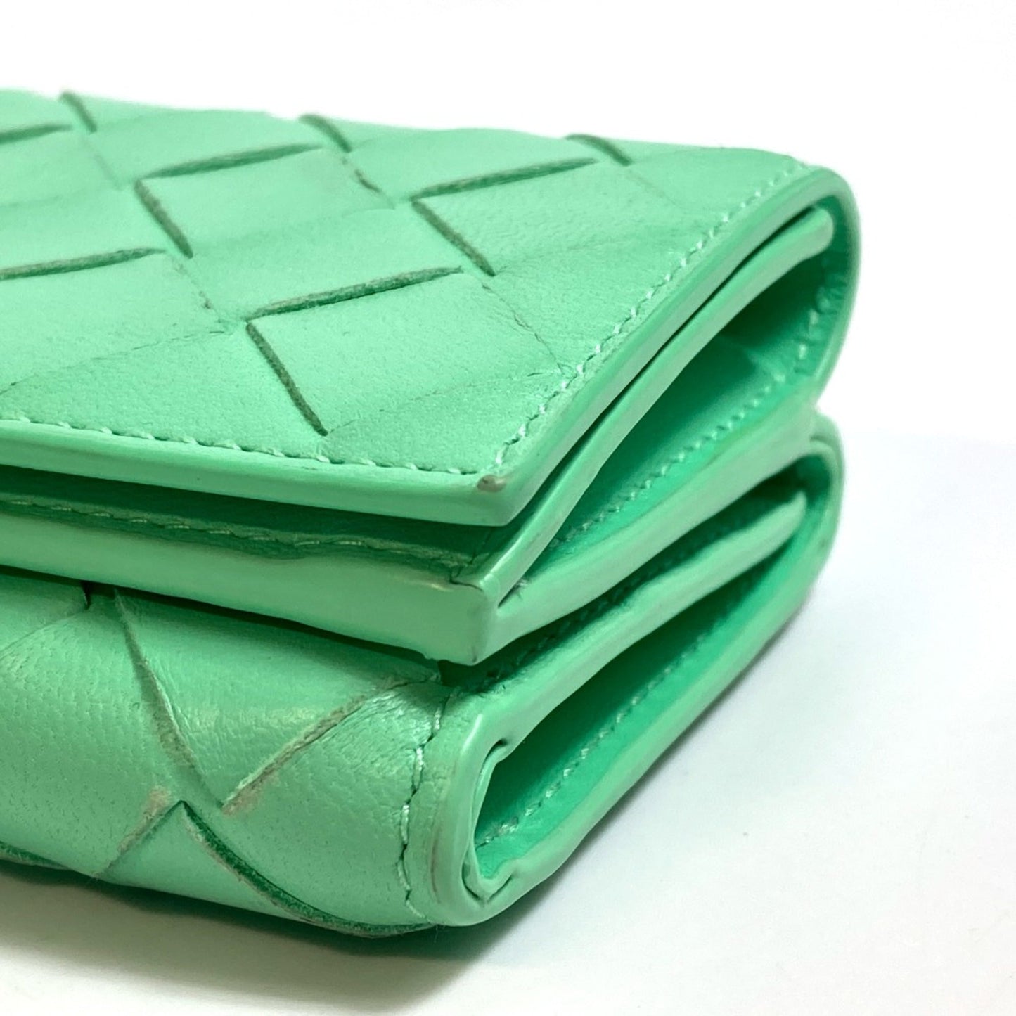 Luxury Bottega Veneta  Leather Wallet (Tri-Fold) ()