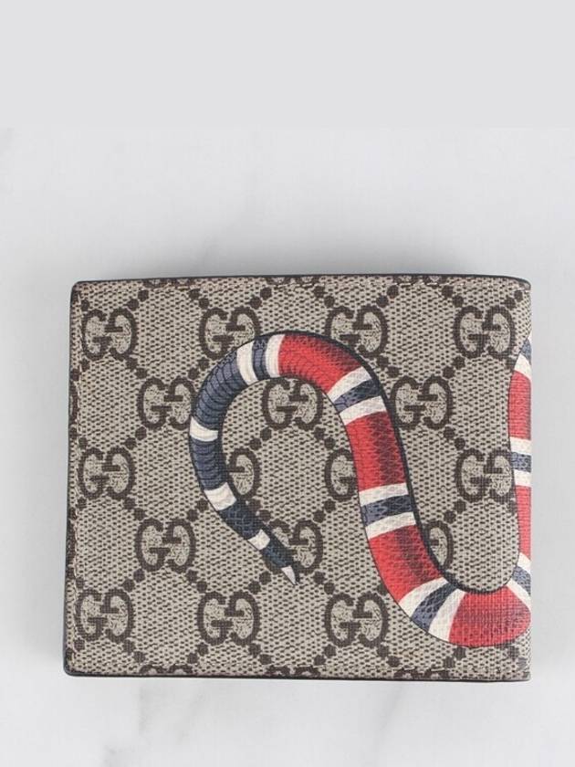Luxury Gucci Trending 2025 Snake half wallet