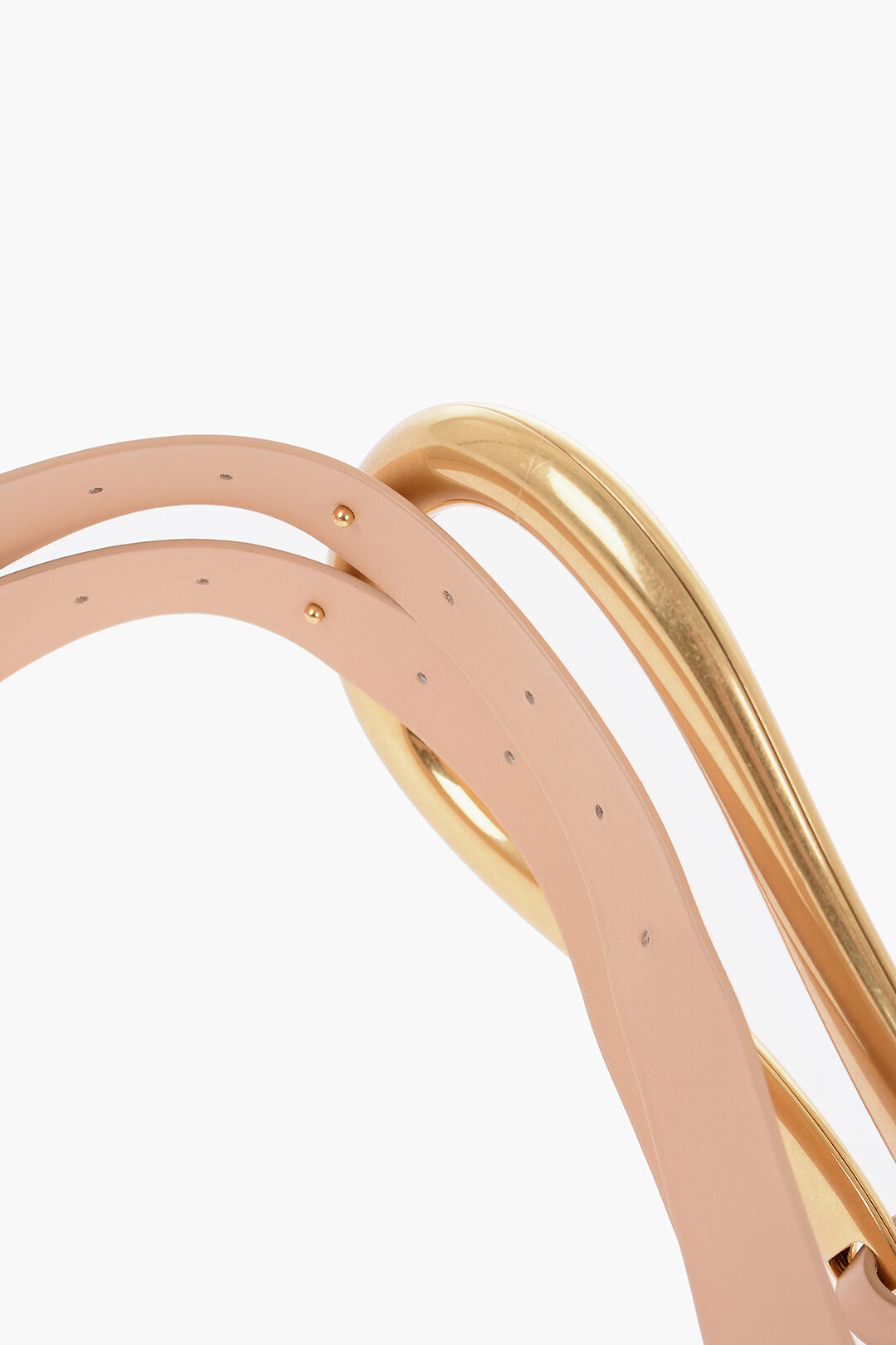 Luxury Bottega Veneta Leather Belt With Statement Belt