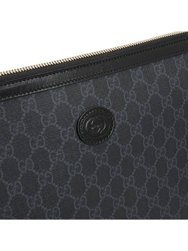 Luxury Gucci Trending 2025 GG Interlocking Large Cross Bag Black