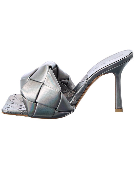 Luxury Bottega Veneta The Lido Intrecciato Leather Sandal