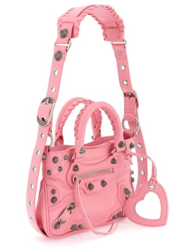 Luxury Balenciaga Neo Cagole Small Tote Bag Pink