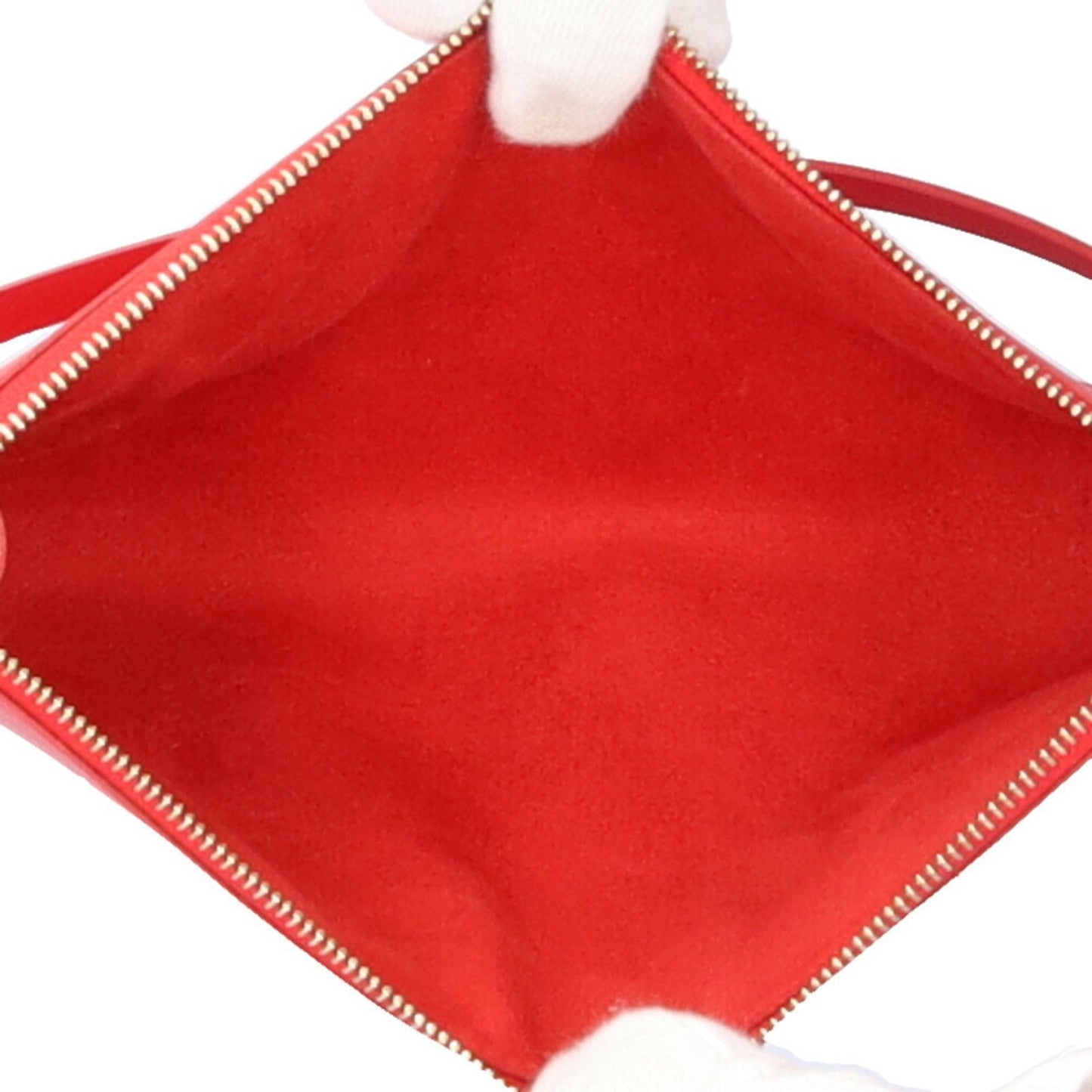 Louis Vuitton Pochette Accessoire  Leather Clutch Bag ()