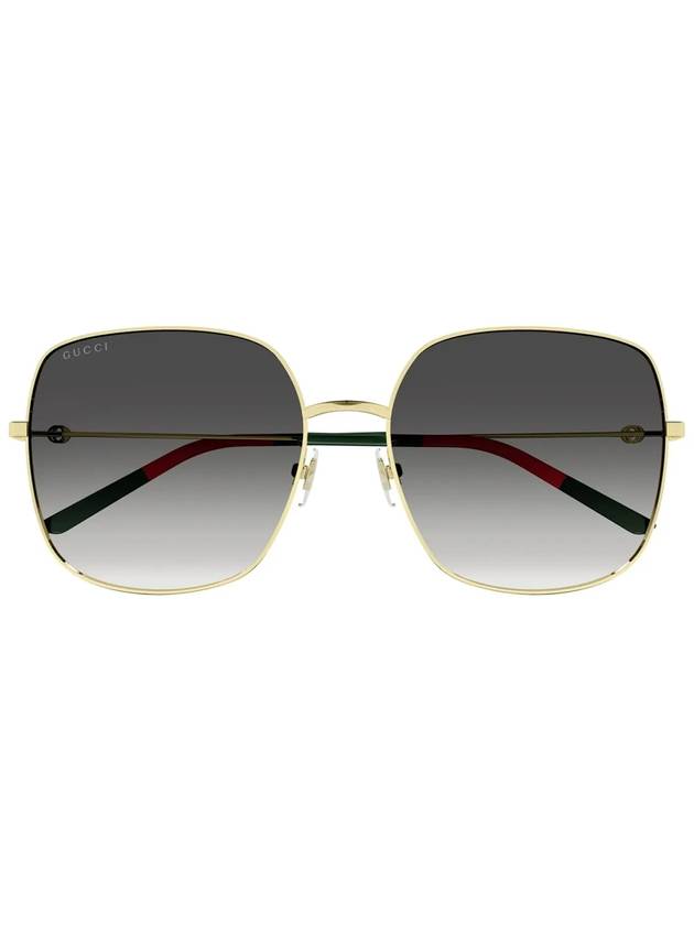 Luxury Gucci Trending 2025 Eyewear Interlocking G Square Sunglasses Black
