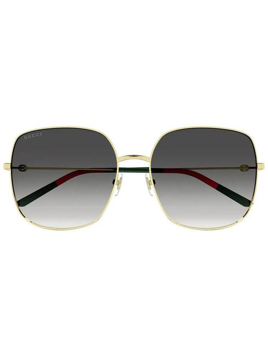 Luxury Gucci Trending 2025 Eyewear Interlocking G Square Sunglasses Black
