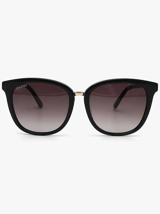 Luxury Gucci Trending 2025 Eyewear Women's Square Sunglasses Black