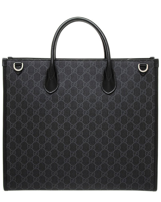 Luxury Gucci Trending 2025 Interlocking G Medium Canvas Tote